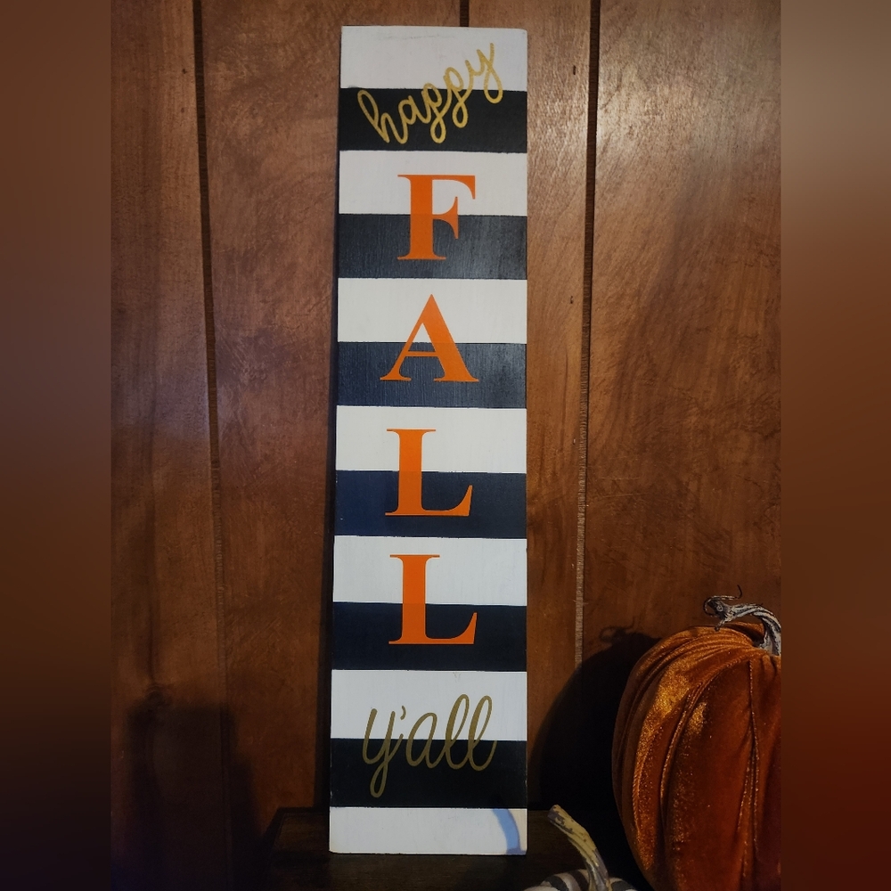 Fall Porch Sign - Picture 2 of 3